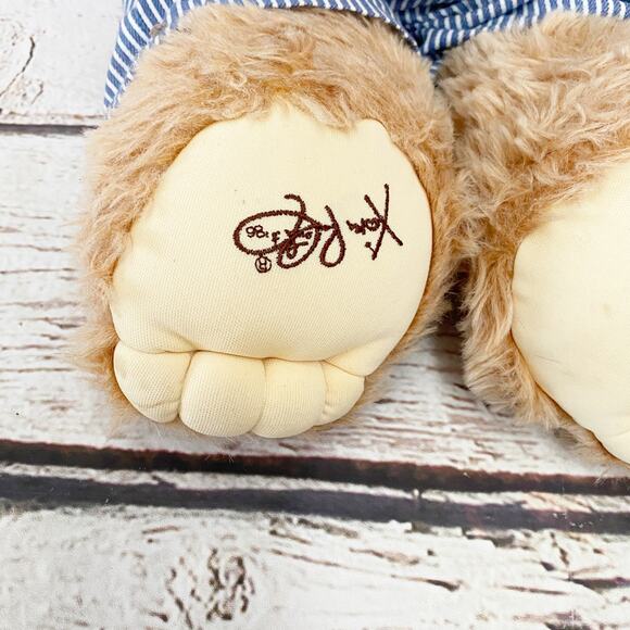 Vintage Cabbage Patch Xavier Roberts Furskins Bear Plush 22" - Picture 6 of 7